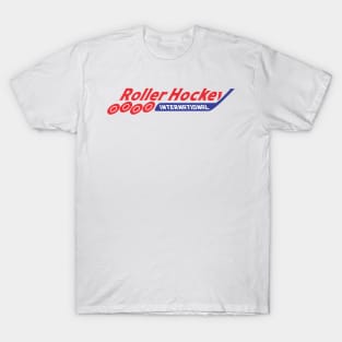 Defunct Roller Hockey International League T-Shirt